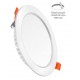 Downlight LED Redondo PRO 230mm Blanco 25W, Corte 185mm ideal Techos de Lamas